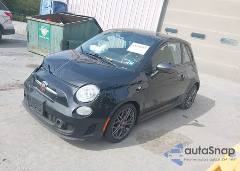 2015 Fiat 500 Abarth из США, поврежденный, VIN 3C3CFFFH5FT500845